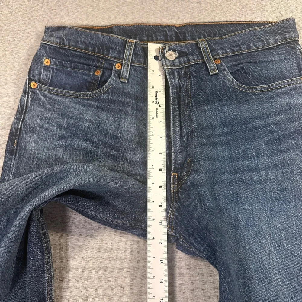 Levis 511 Slim Fit Jeans Mens 36x32 (34x32) Dark Wash Blue Stretch Denim Pants